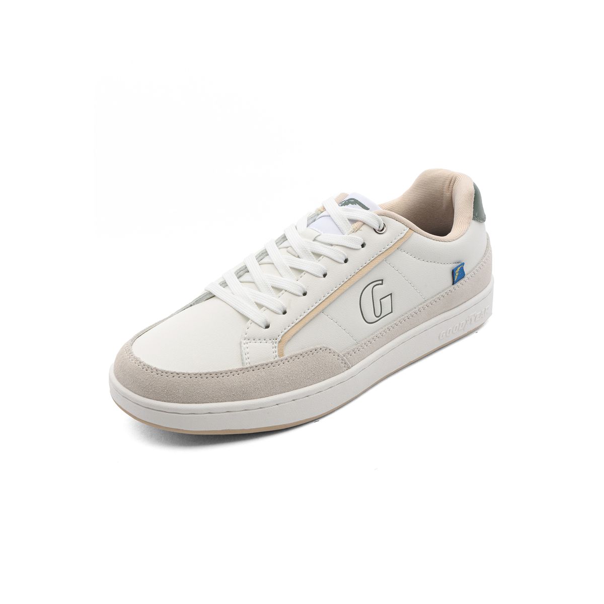 GOODYEAR - Tenis Hombre Goodyear BlancoBeige ASTRA-A