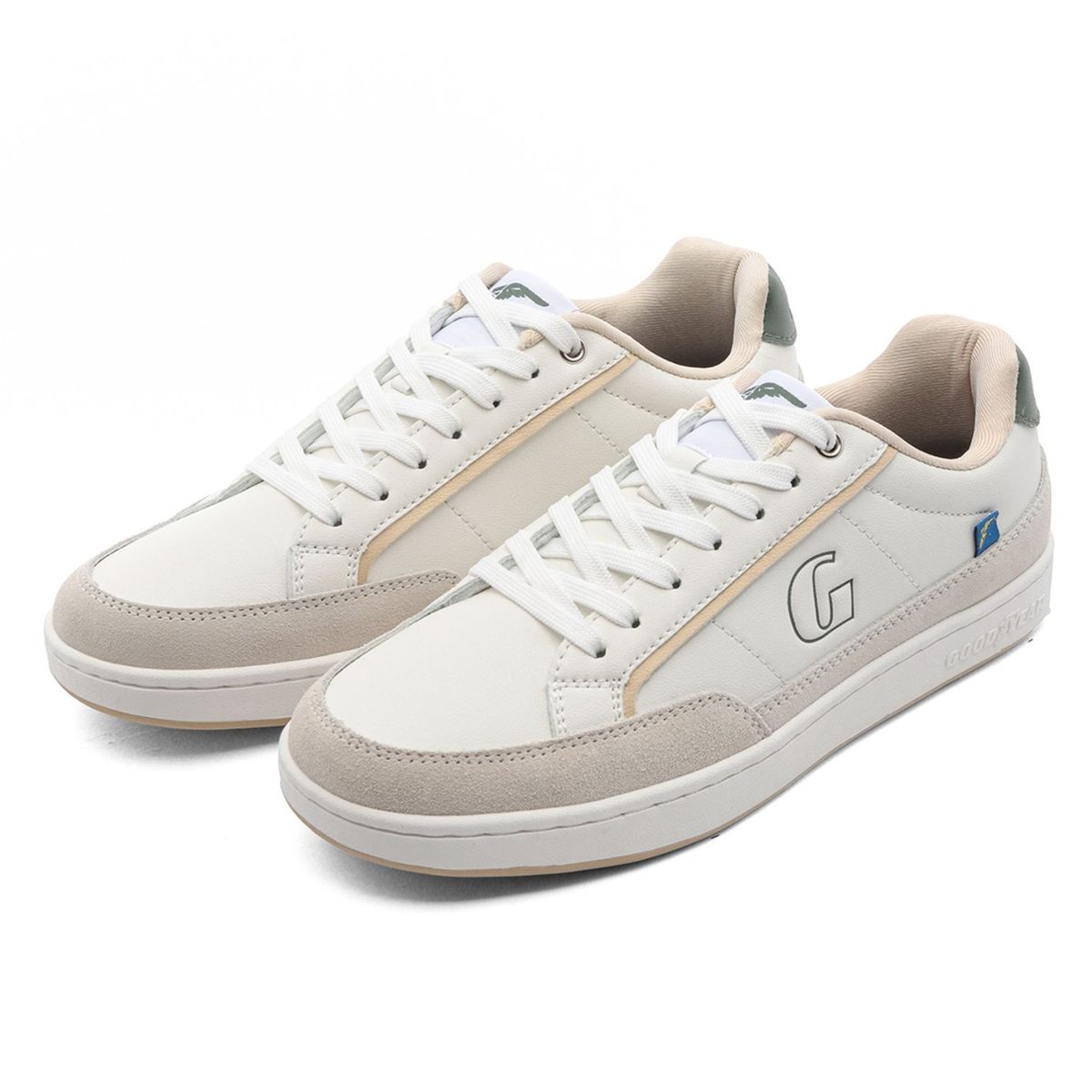 GOODYEAR - Tenis Hombre Goodyear BlancoBeige ASTRA-A