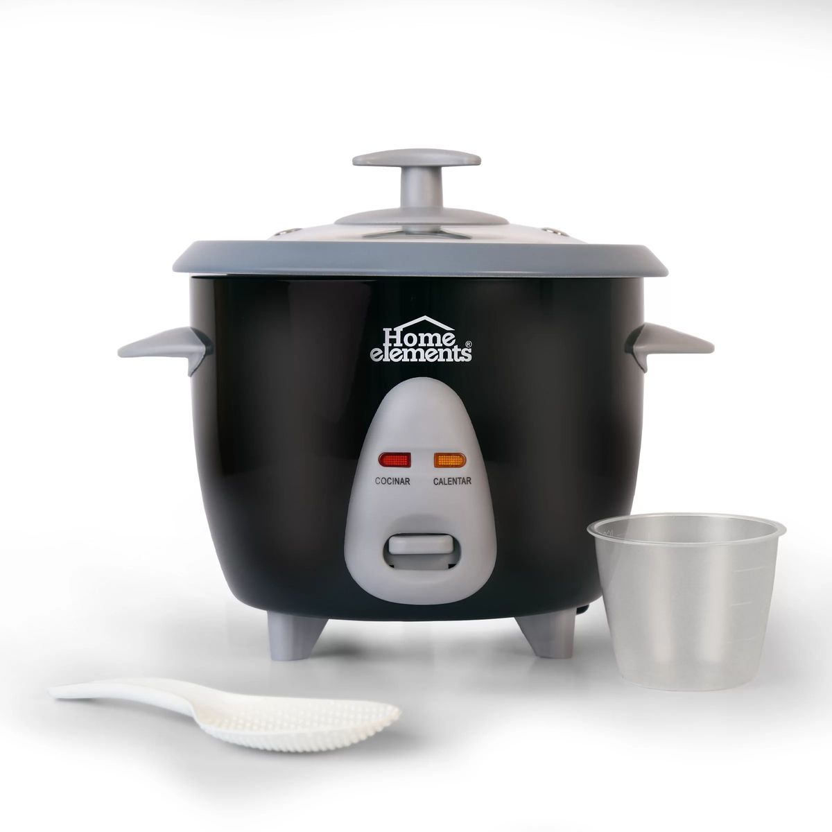 HOME ELEMENTS - Olla Arrocera 1 Lt Negra