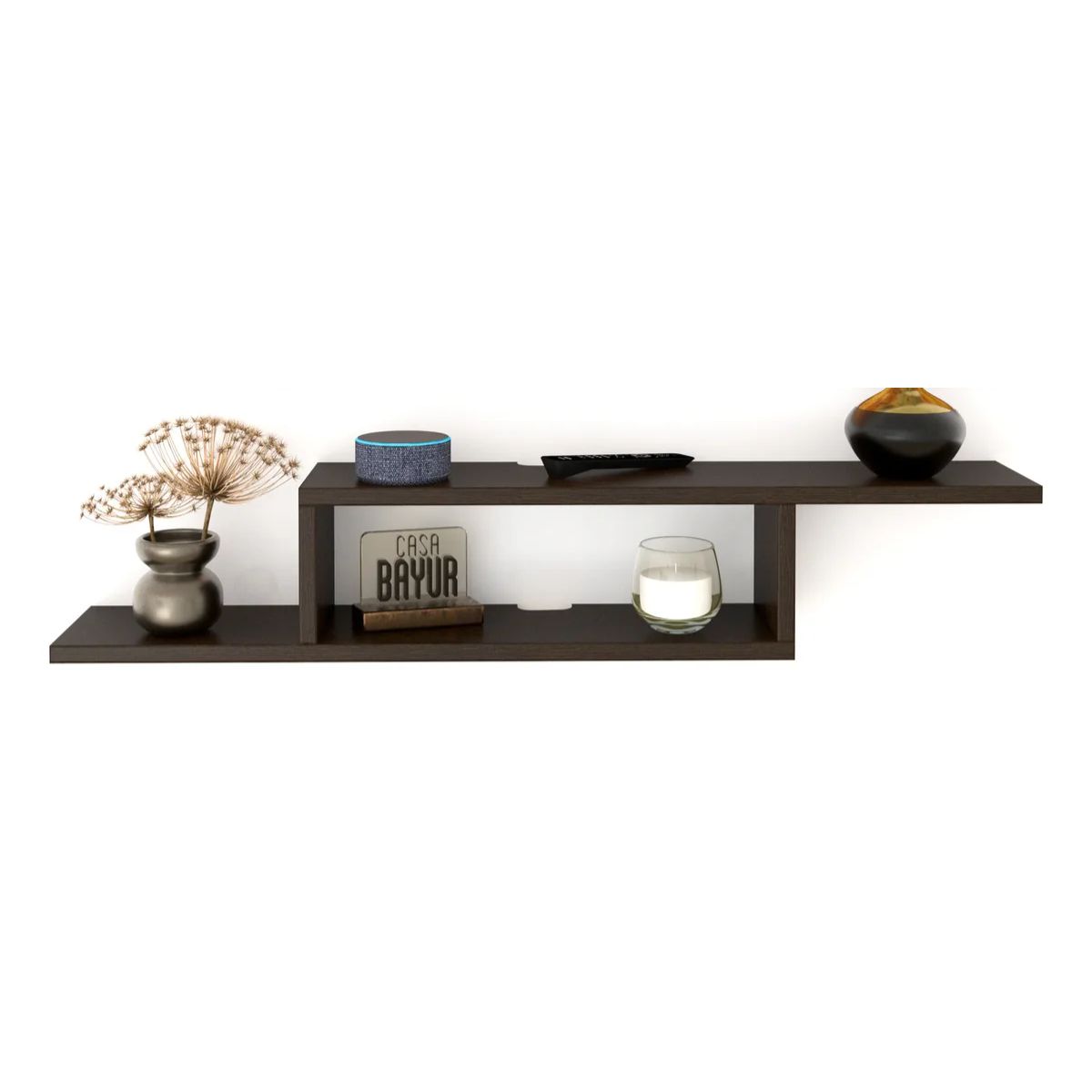 GENERICO - Repisa Flotante Madera 100x18x16 Cm Organización