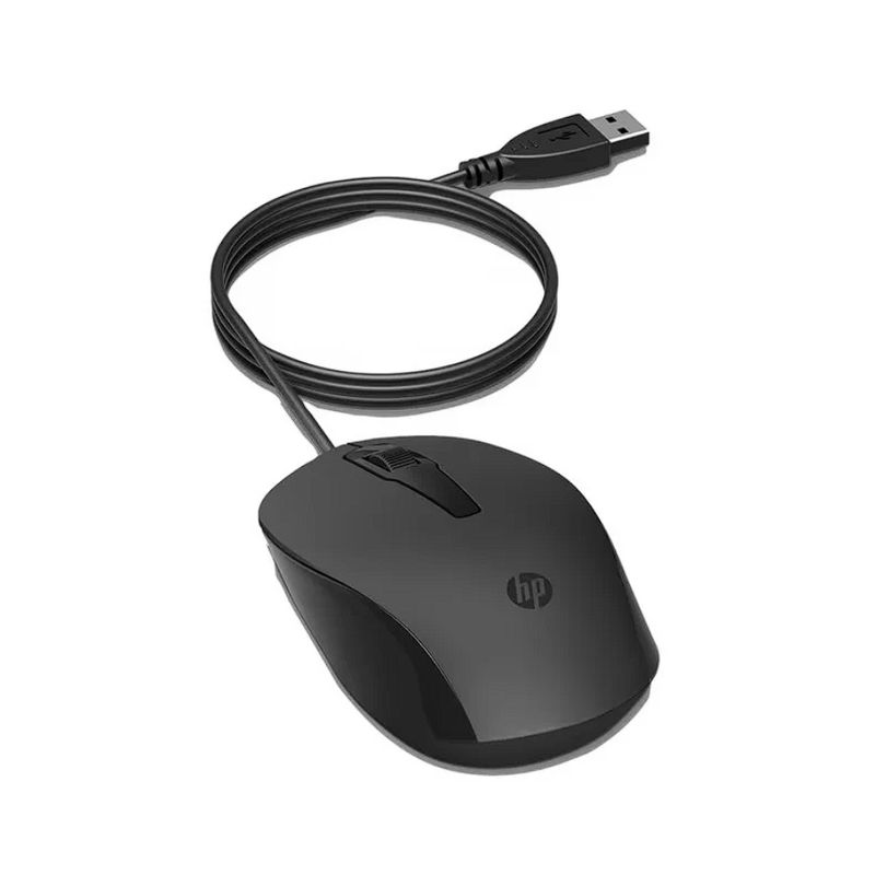 HP - MOUSE HP 150 - ALAMBRICO - NEGRO - USB - 240J6AA#ABM