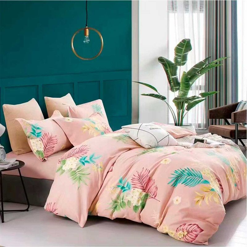MY HOME STORE - Funda Duvet Microfibra Estampado Buquette Rosado