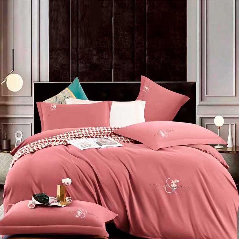 MY HOME STORE - Funda Duvet Microfibra Bordado Palo de Rosa Marion Jolla