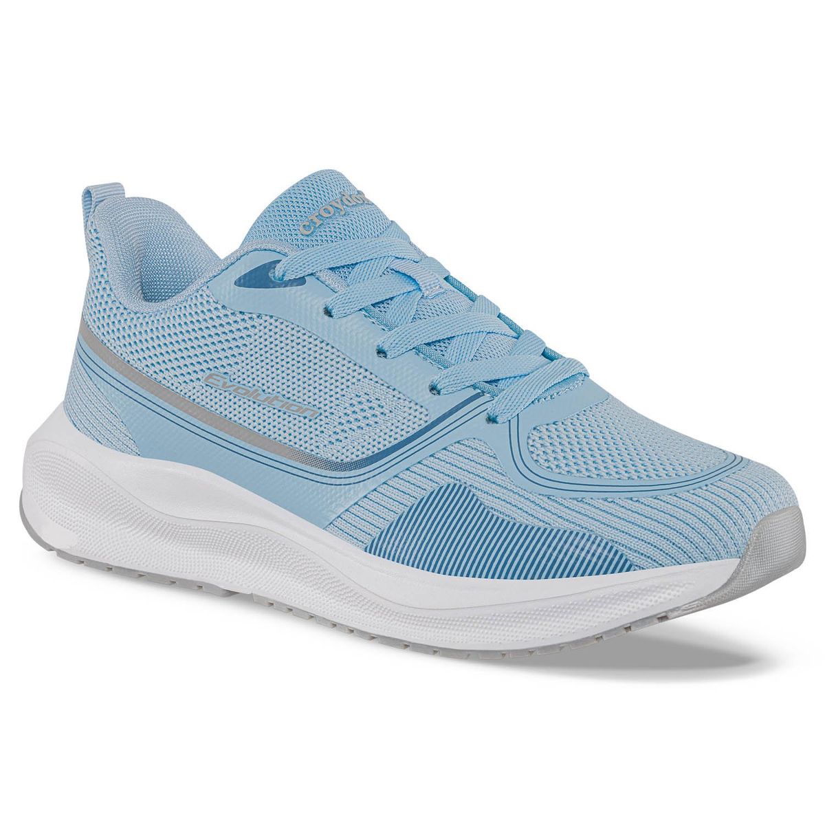 CROYDON - Tenis Running Lorlix Azul Claro Croydon para Mujer