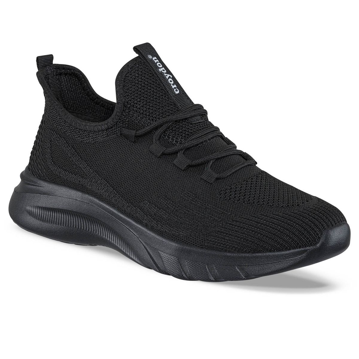CROYDON - Tenis Running Pemax Negro-Negro Croydon para Hombre