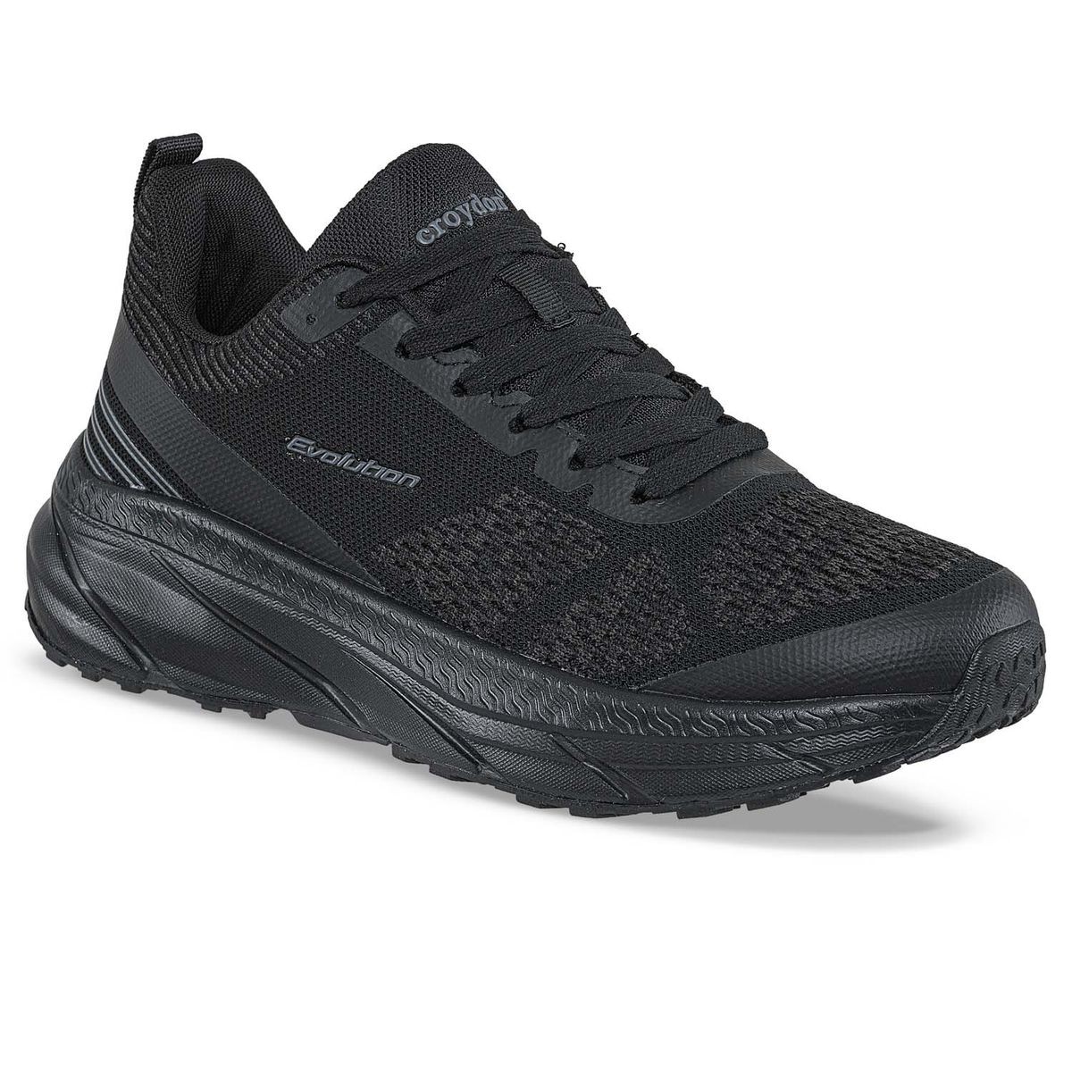 CROYDON - Tenis Running Xinde Negro Croydon para Hombre