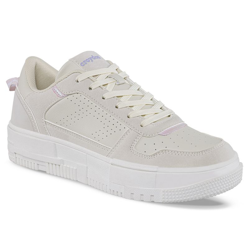 CROYDON - Tenis Urbanos Zik Beige para Mujer Croydon