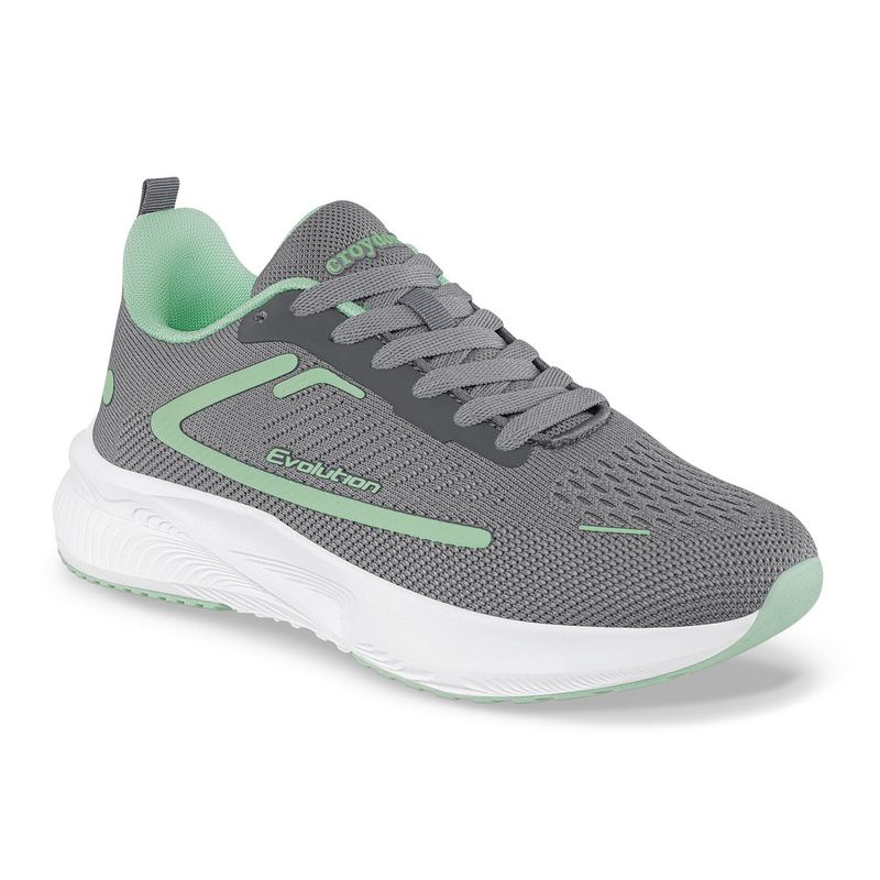 CROYDON - Tenis Running Fuol Gris para Mujer Croydon