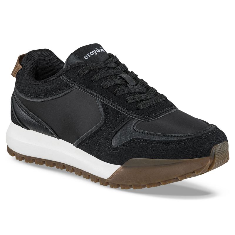 CROYDON - Tenis Urbanos Rizon Negro para Mujer Croydon