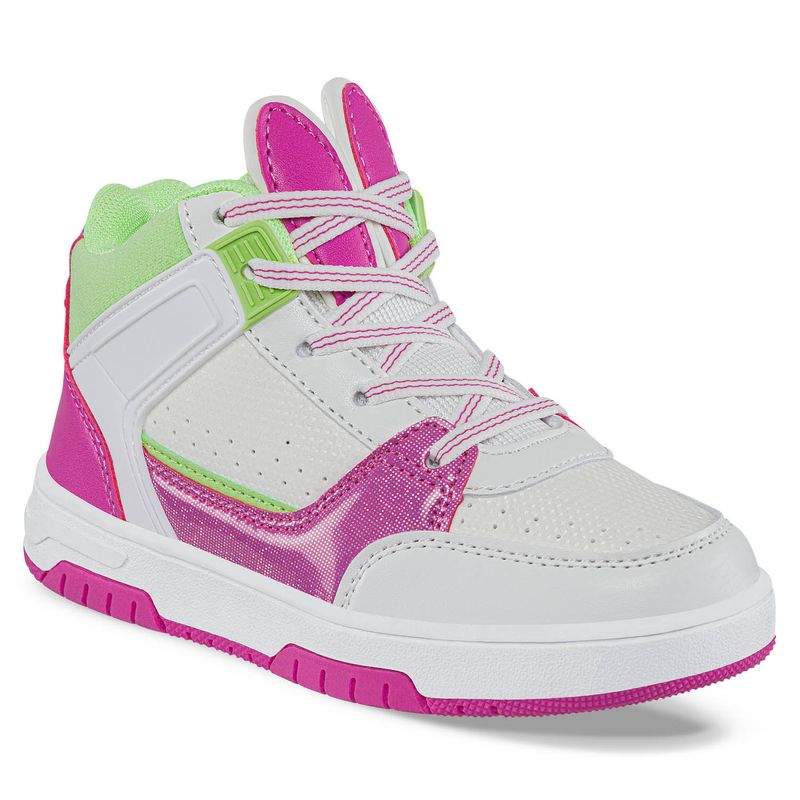 LOS GOMOSOS - Tenis Urbanos Gury Blanco-Fucsia para Niña Los Gomosos