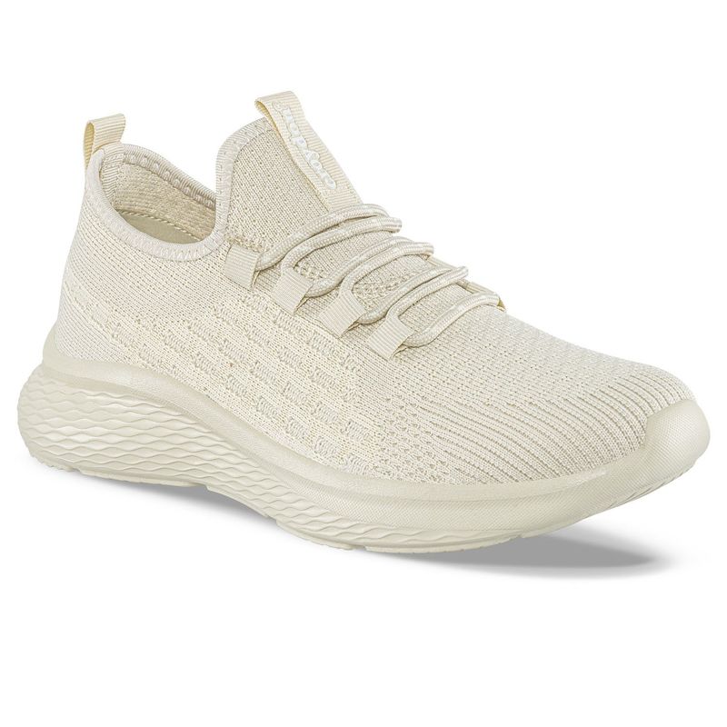 CROYDON - Tenis Running Trux Beige-Beige para Mujer Croydon