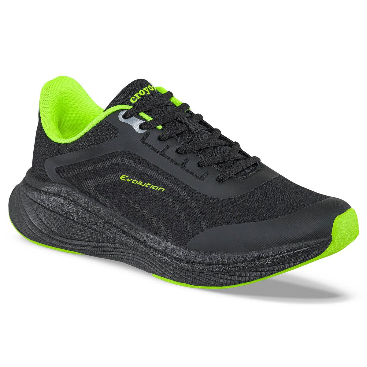 CROYDON - Tenis Running Velta Negro Croydon para Hombre
