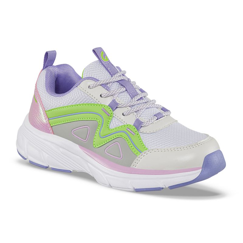 LOS GOMOSOS - Tenis Urbanos Ajedur Blanco-Mora para Niña Los Gomosos