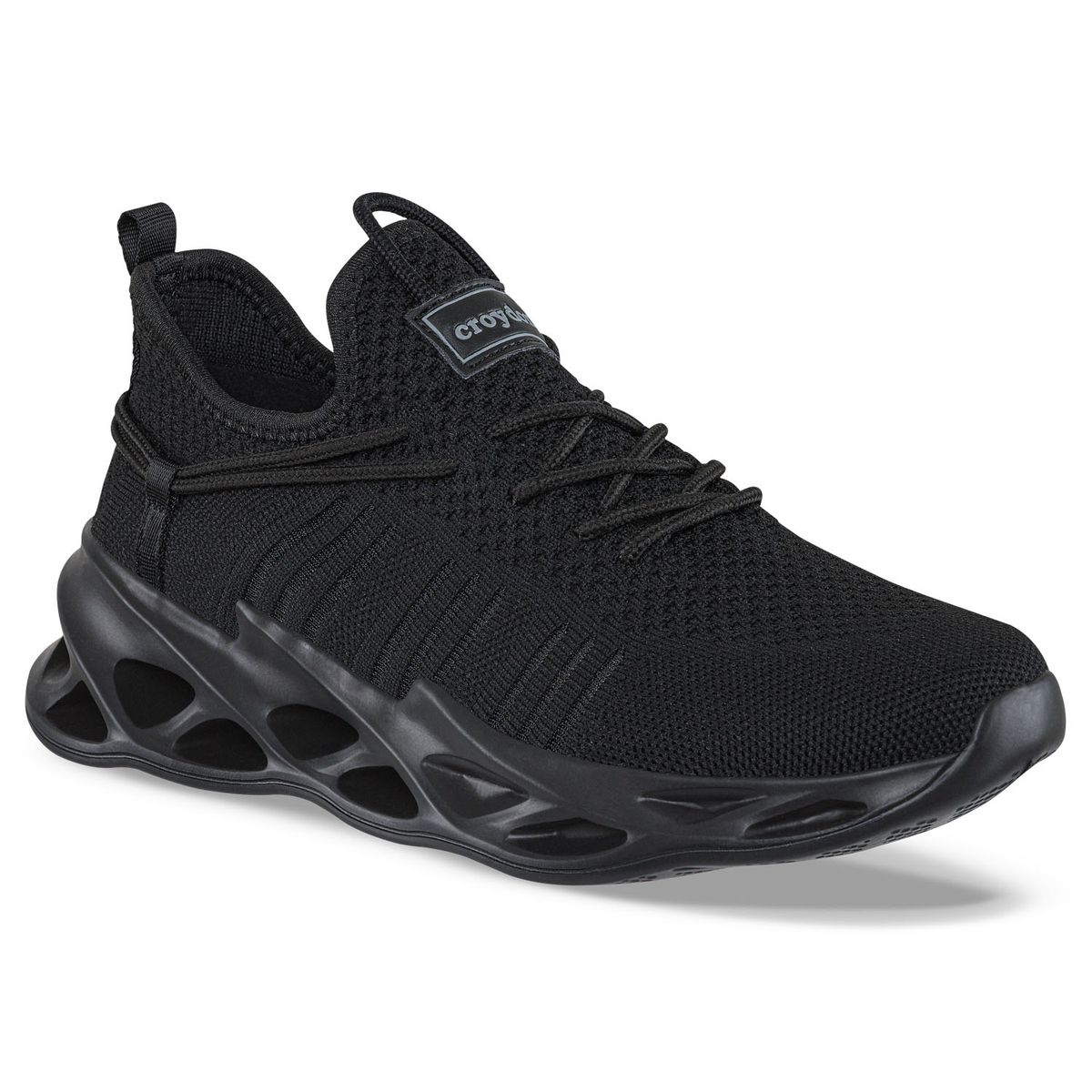 CROYDON - Tenis Running Pixer Negro-Negro Croydon para Mujer
