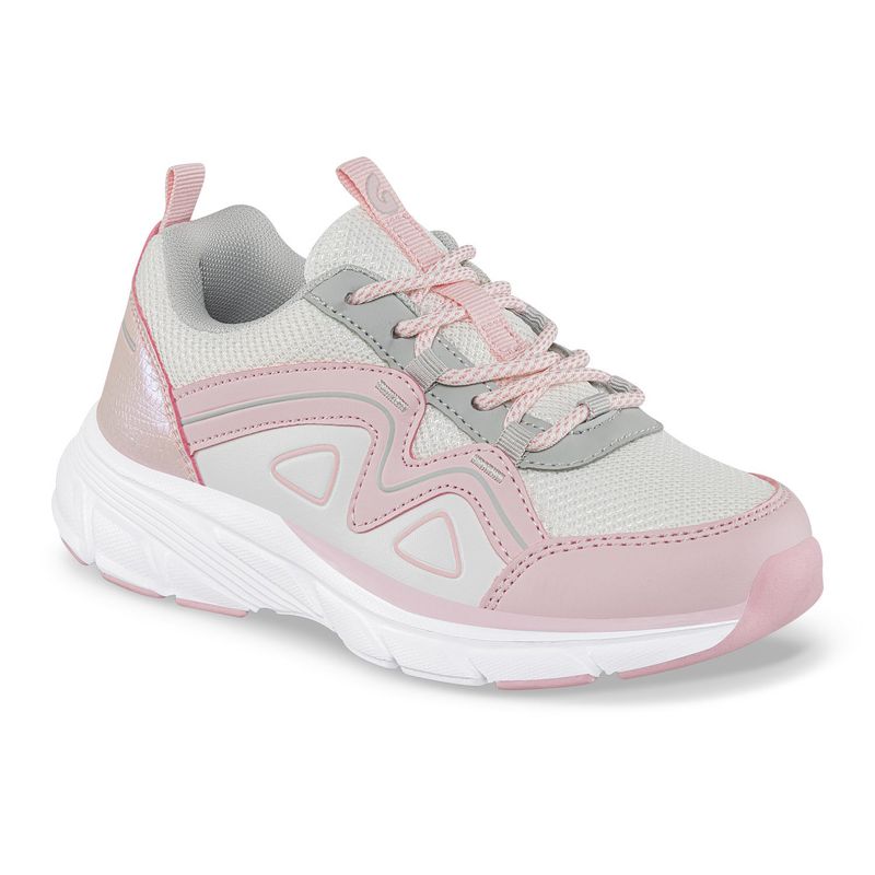 LOS GOMOSOS - Tenis Urbanos Ajedur Blanco-Rosa para Niña Los Gomosos