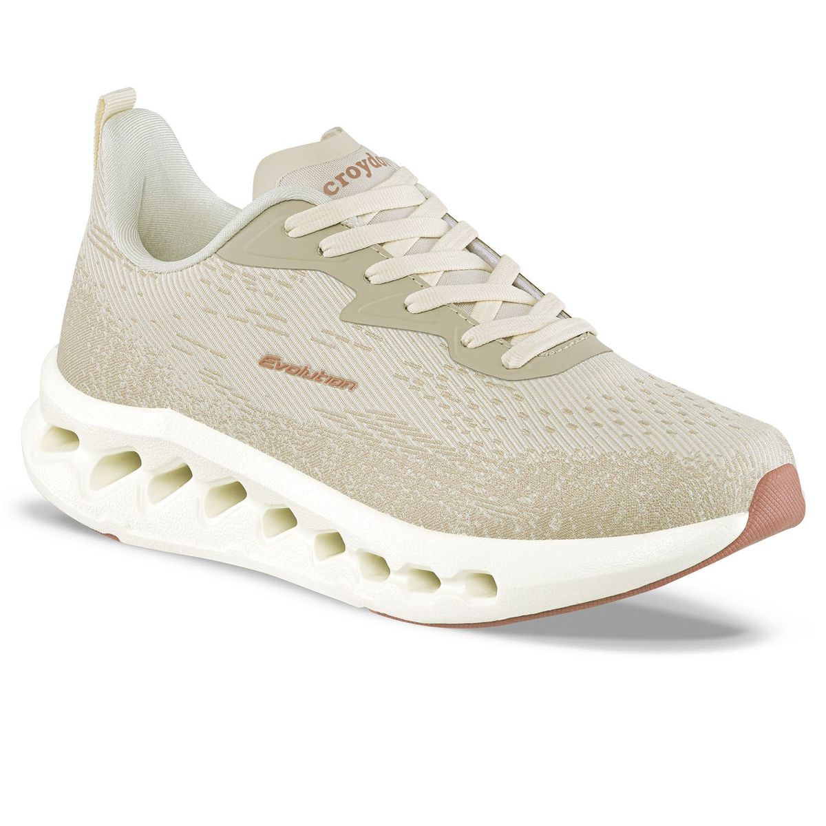 CROYDON - Tenis Running Taro Beige Croydon para Mujer