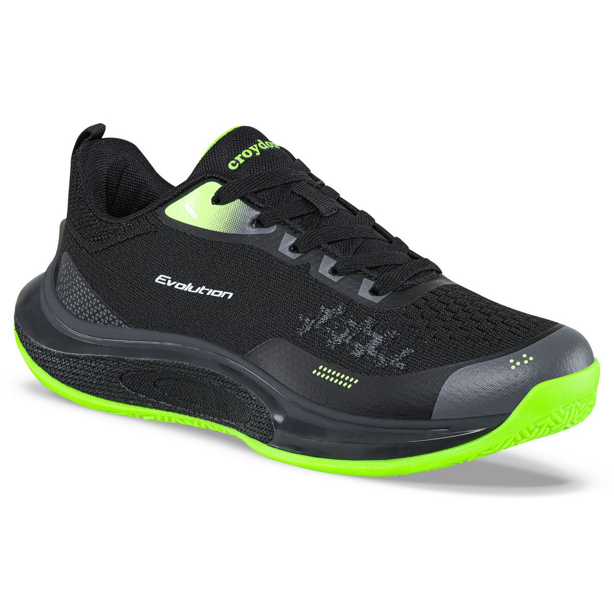 CROYDON - Tenis Running Zikri Negro Croydon para Hombre