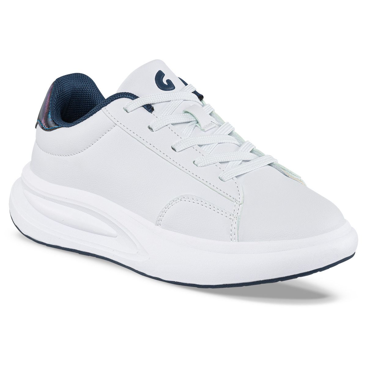 LOS GOMOSOS - Tenis Urbanos Kinfer Blanco-Azul O Los Gomosos para Niño