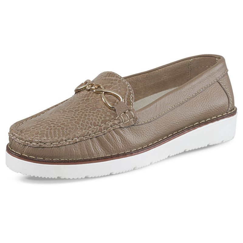 CROYDON - Mocasines Meredith Caqui para Mujer Croydon
