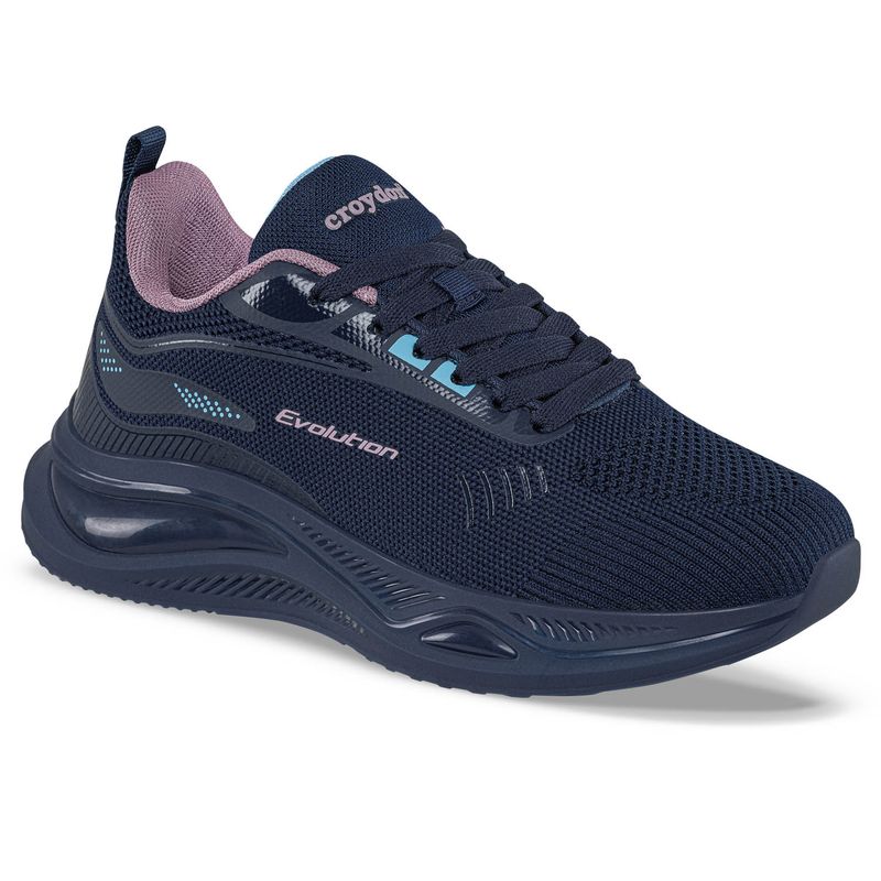 CROYDON - Tenis Running Yixol Azul Osc para Mujer Croydon