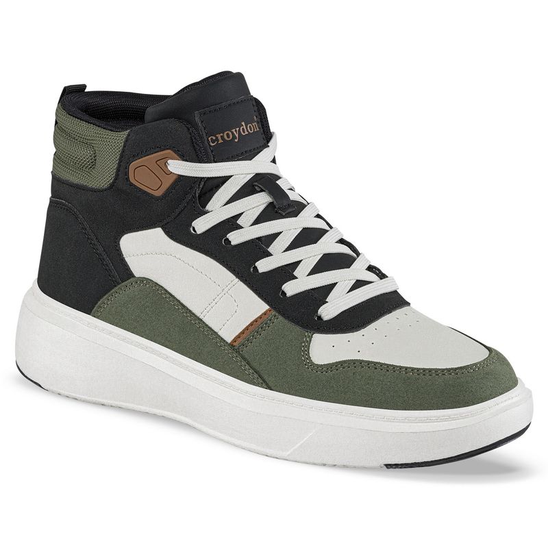 CROYDON - Tenis Urbanos Tixro Blanco-Negro para Hombre Croydon