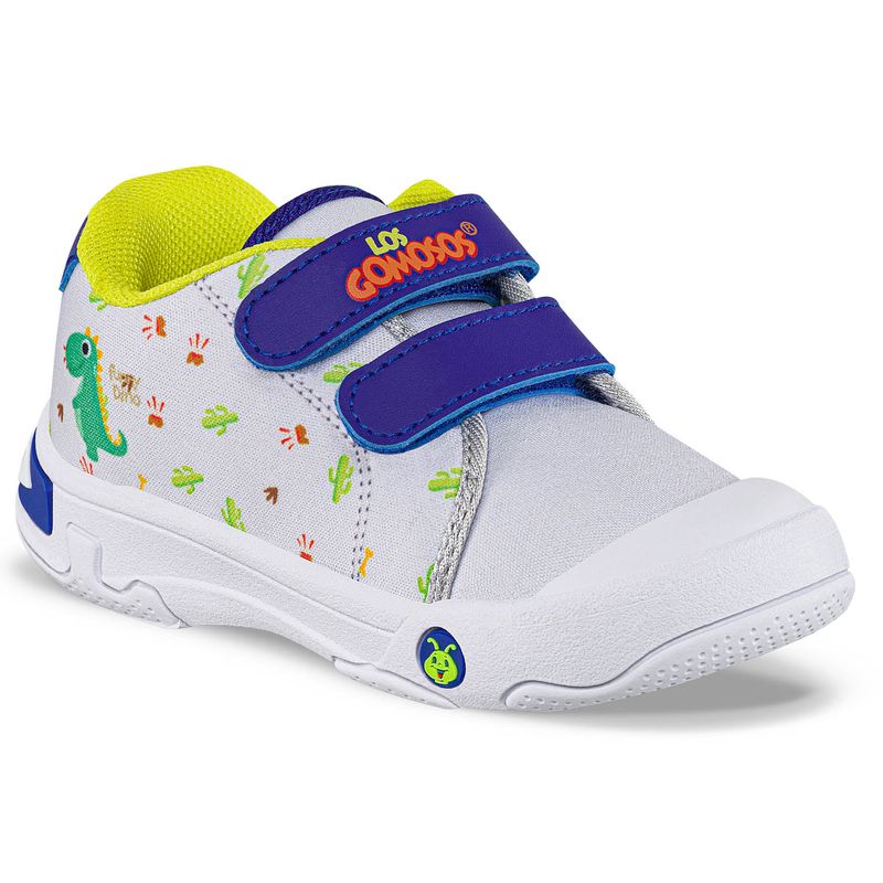 LOS GOMOSOS - Tenis Casuales Zuno Gris para Bebés Los Gomosos