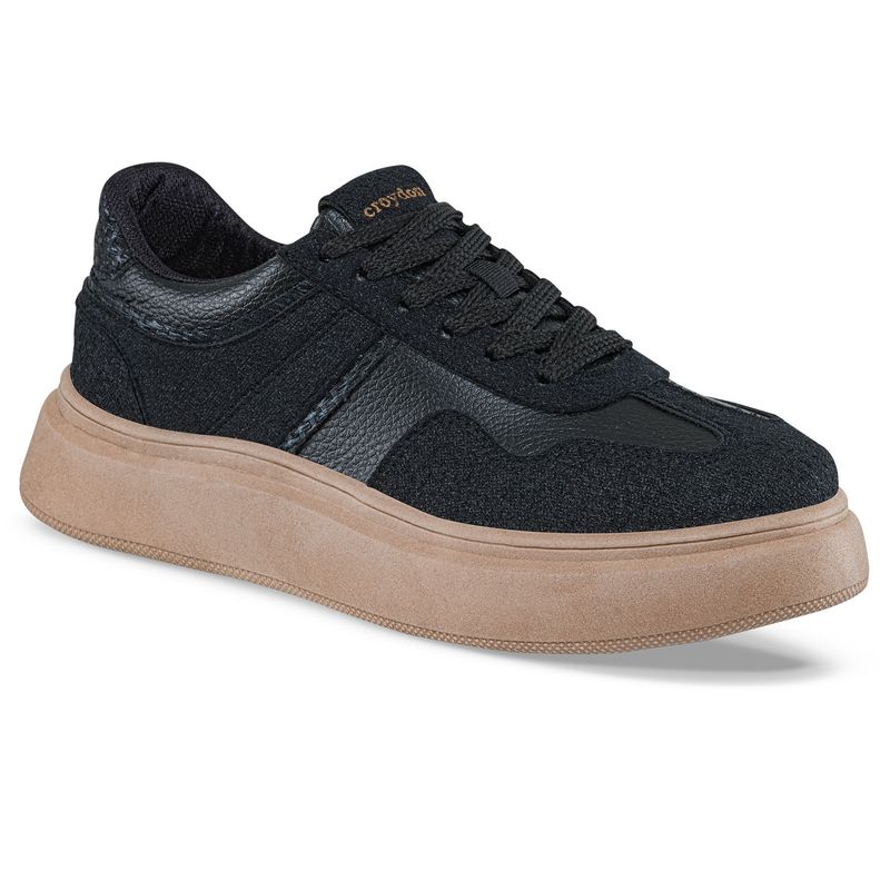 CROYDON - Tenis Urbanos Amarantha Negro para Mujer Croydon