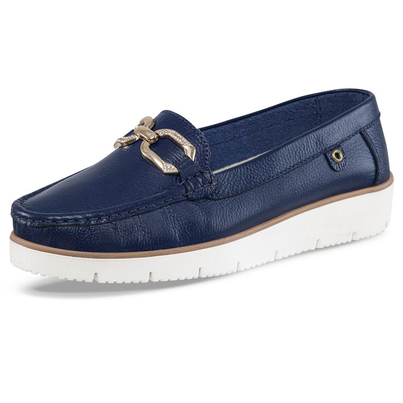 CROYDON - Mocasines Adelvina Azul para Mujer Croydon