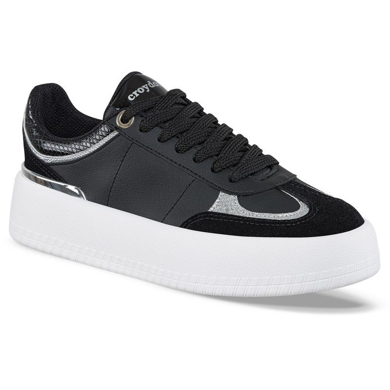 CROYDON - Tenis Urbanos Virginia Negro para Mujer Croydon