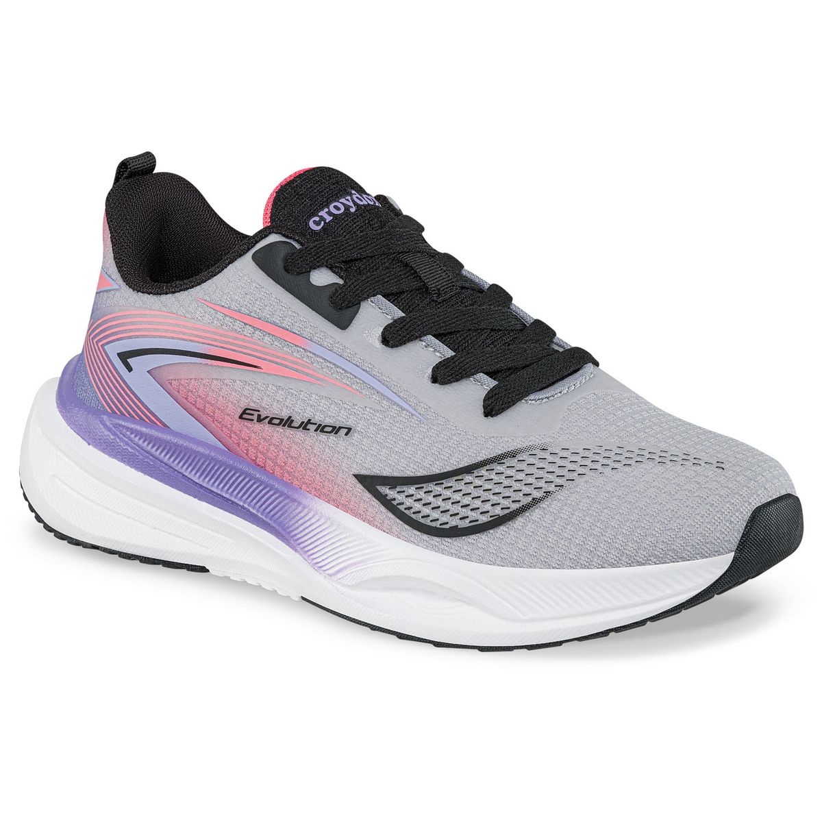 CROYDON - Tenis Running Xirte Gris Croydon para Mujer