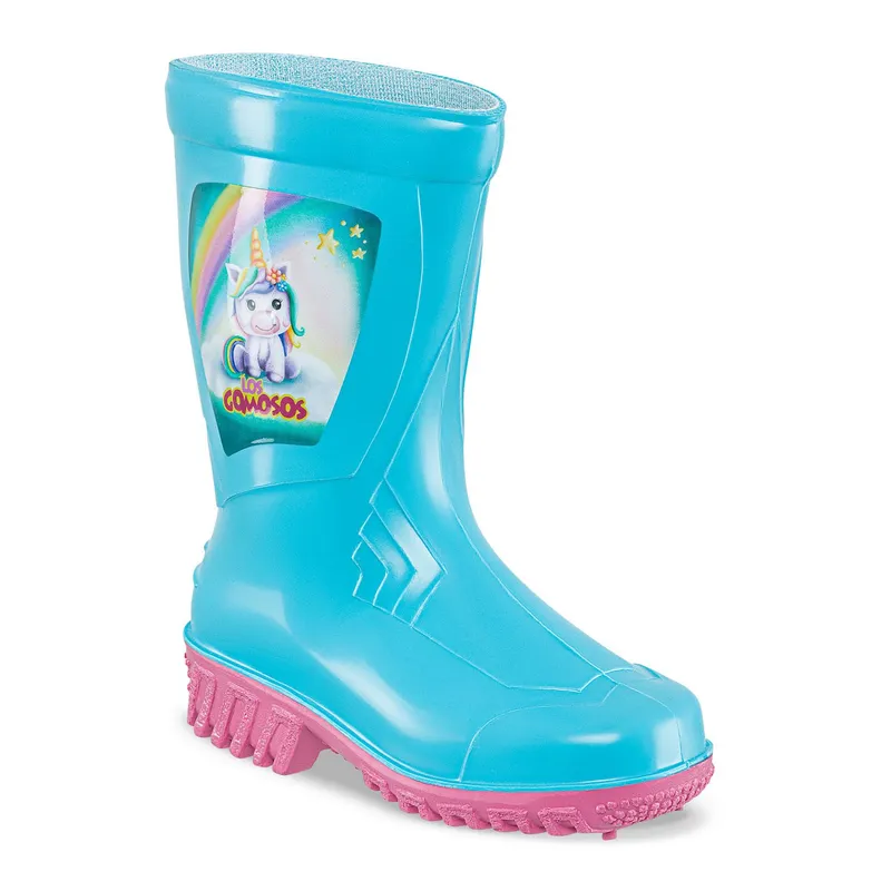 CROYDON - Botas Lluvia Yimihiri Agua-Fucsia Croydon para Niña