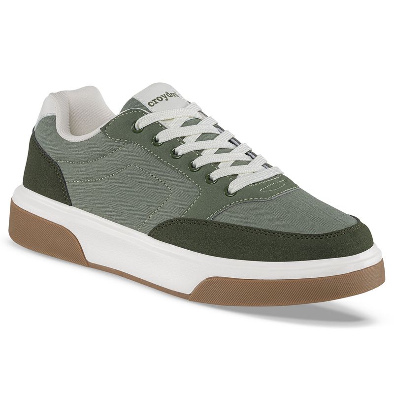 CROYDON - Tenis Urbanos Azdar Verde para Hombre Croydon
