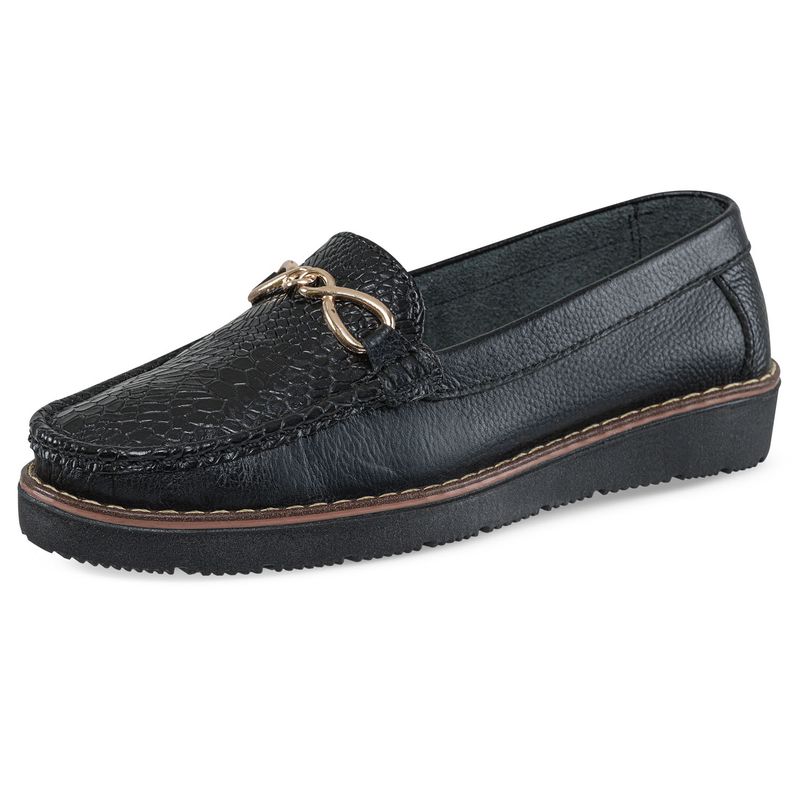 CROYDON - Mocasines Meredith Negro para Mujer Croydon