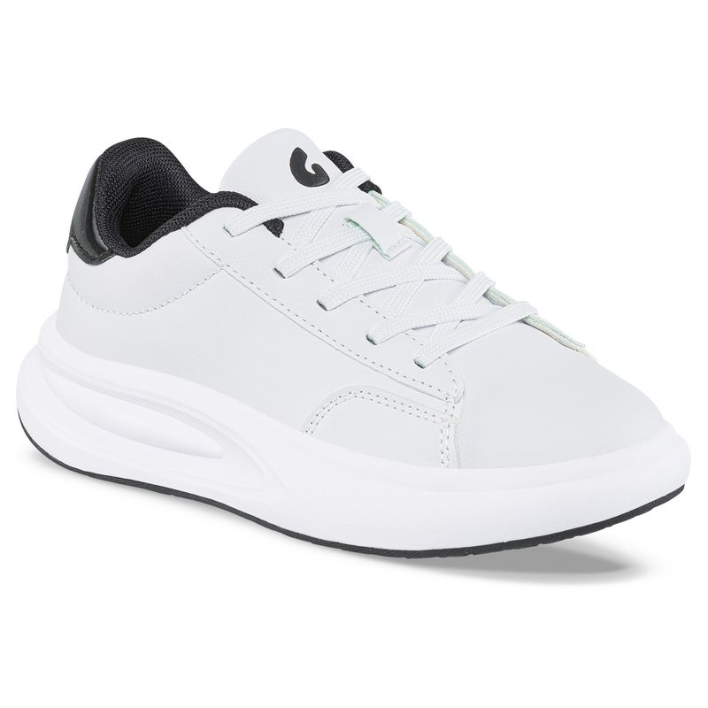 LOS GOMOSOS - Tenis Urbanos Kinfer Blanco-Negro para Niño Los Gomosos