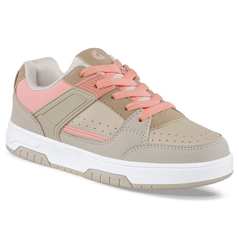 LOS GOMOSOS - Tenis Urbanos Rool Beige para Niña Los Gomosos