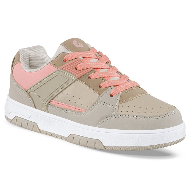 LOS GOMOSOS - Tenis Urbanos Rool Beige para Niña Los Gomosos
