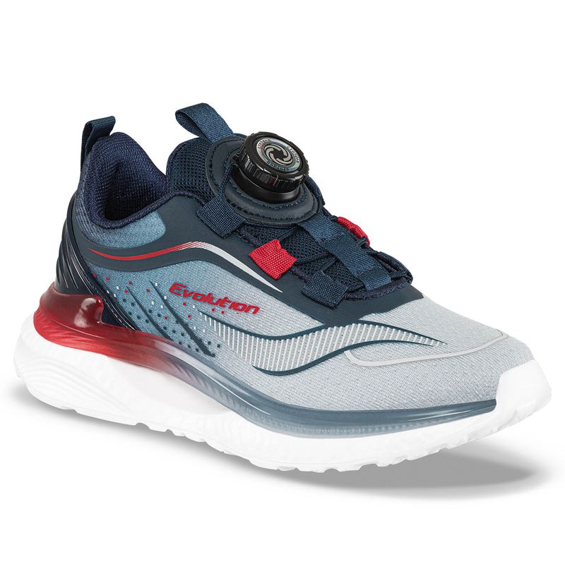 CROYDON - Tenis Running Virdox Azul-Rojo para Niño Croydon