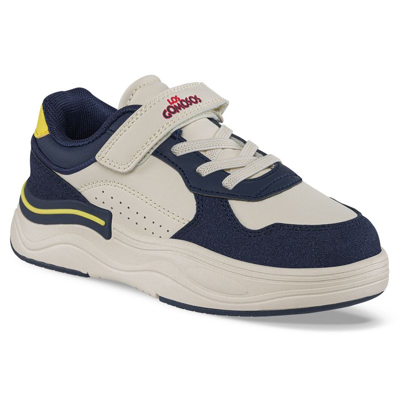LOS GOMOSOS - Tenis Urbanos Rekon Beige-Azul O para Niño Los Gomosos