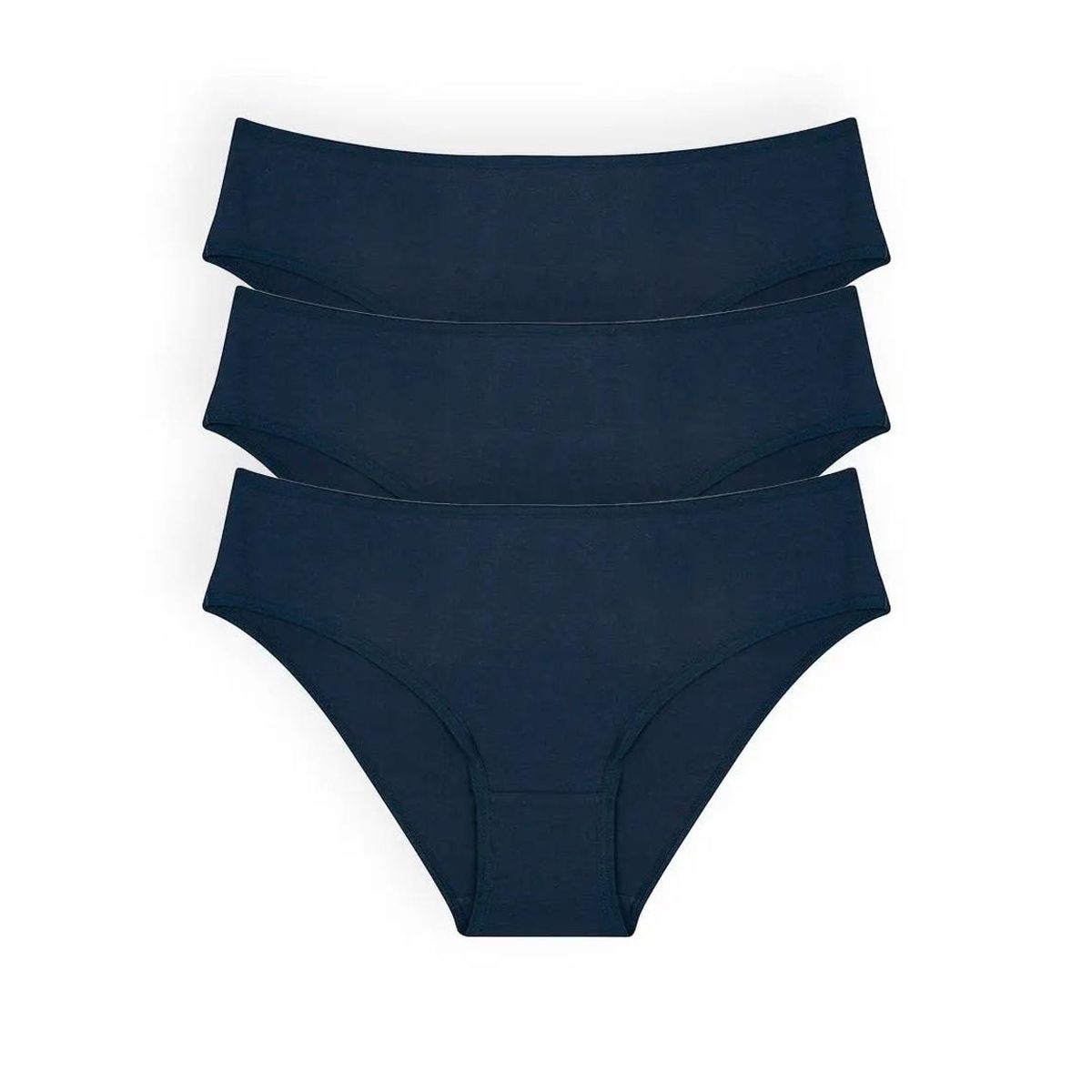 DIANE & GEORDI - Panty tanga (Pack X3)(6011) - Azul oscuro