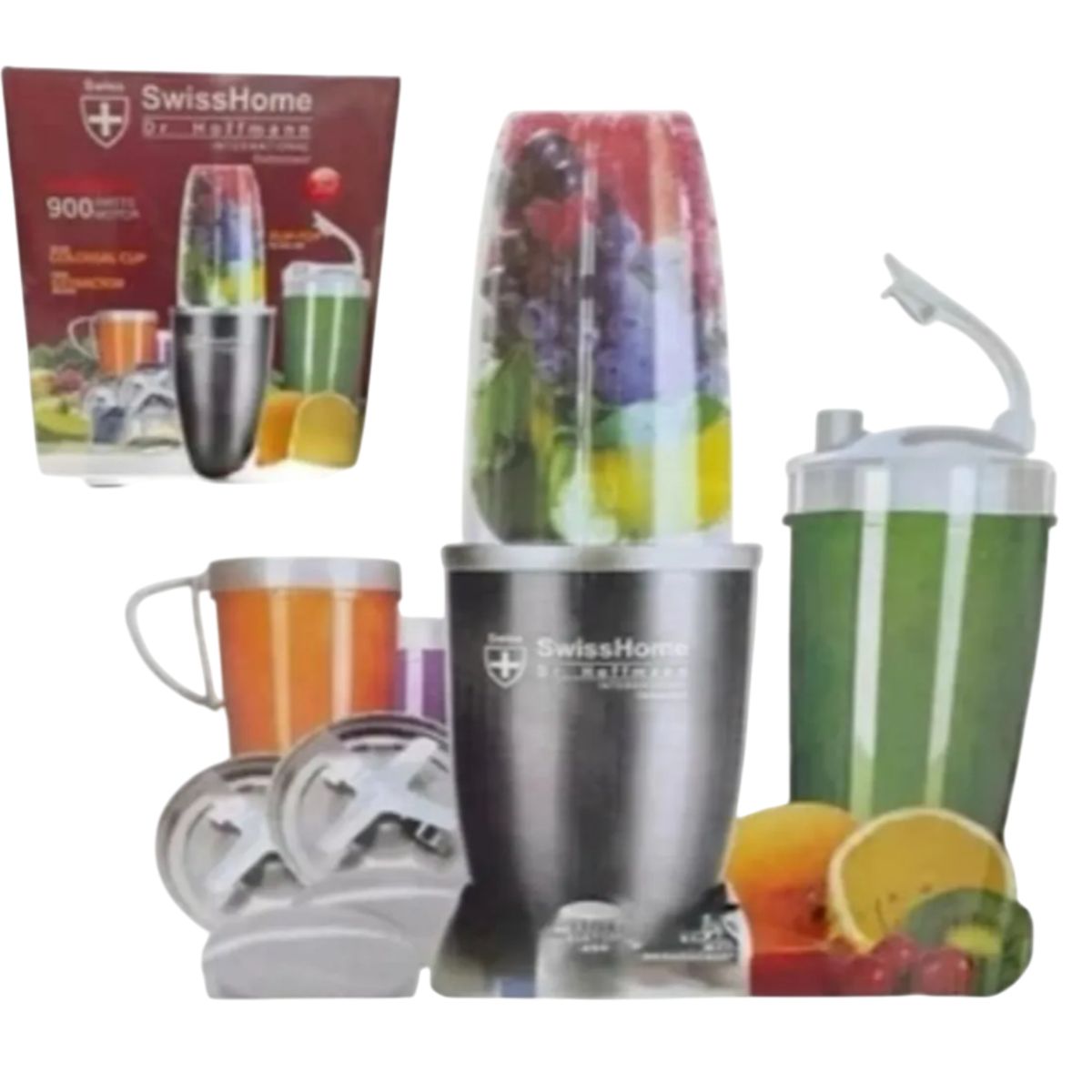 SWISSHOME DR HOFFMAN - Nutribullet Pro Swisshome 600w Licuadora Magic