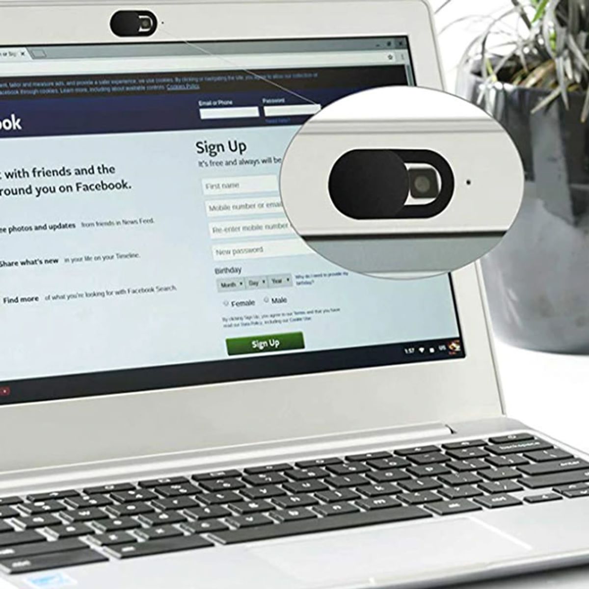 GENERAL - Webcam cover x 6 protector camara cubierta tapa privacidad