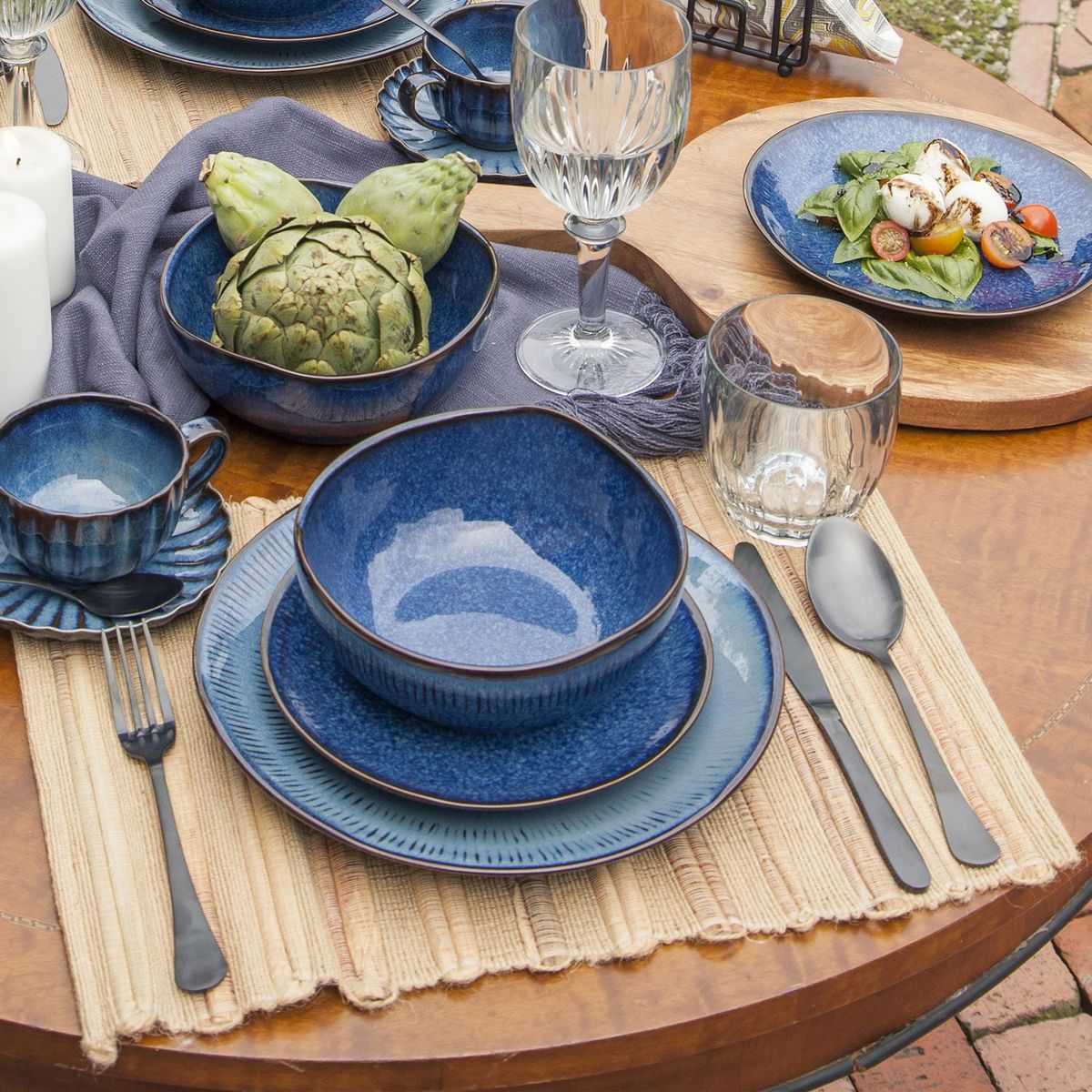 AMBIENTE GOURMET - Individual canvas natural Ambiente Gourmet