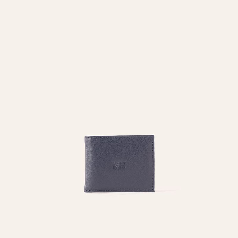 MARIO HERNANDEZ - Billetera Extraplana Con Inserto Azul Esencial