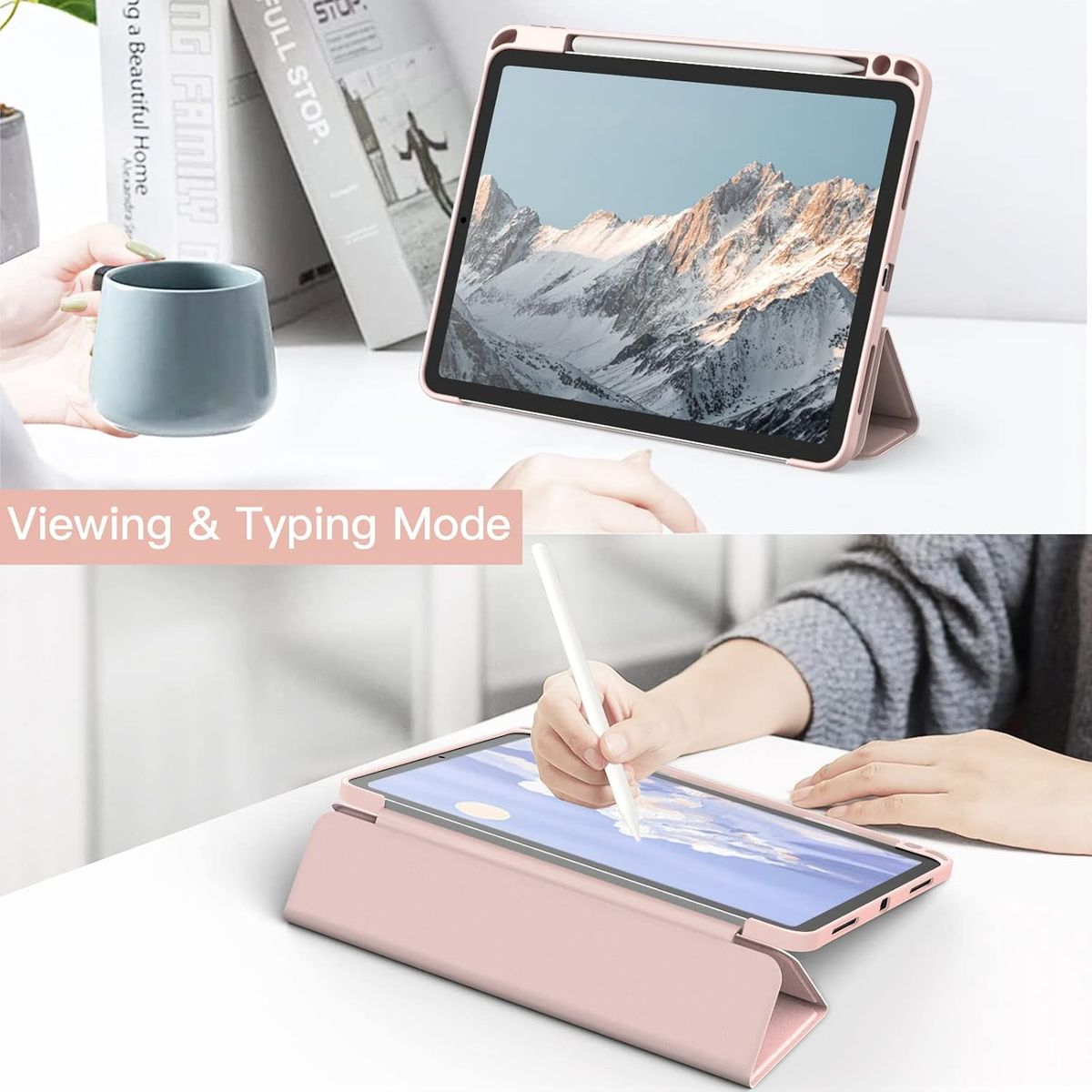 GENERICO - Smart Case cristal transparente Para iPad 11 A16 2025