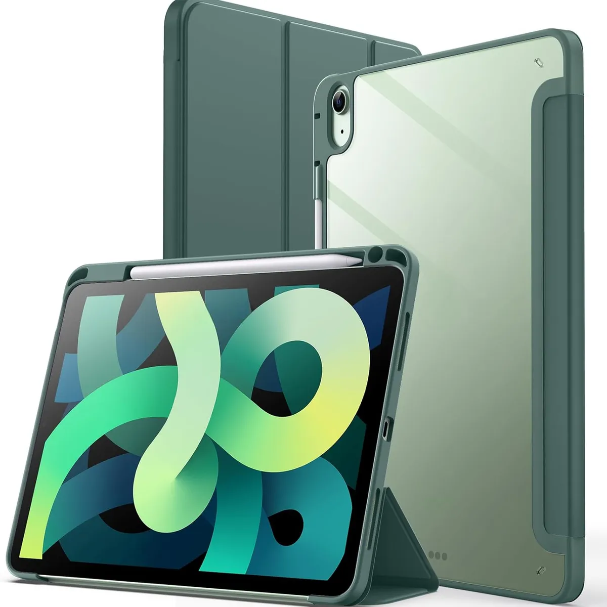 GENERICO - Smart Case cristal transparente Para iPad 11 A16 2025