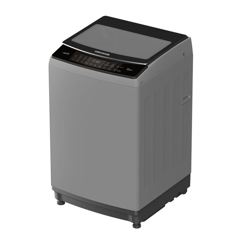 CHALLENGER - Lavadora Automática 15 Kg - De 33 Lb Challenger Color Gris