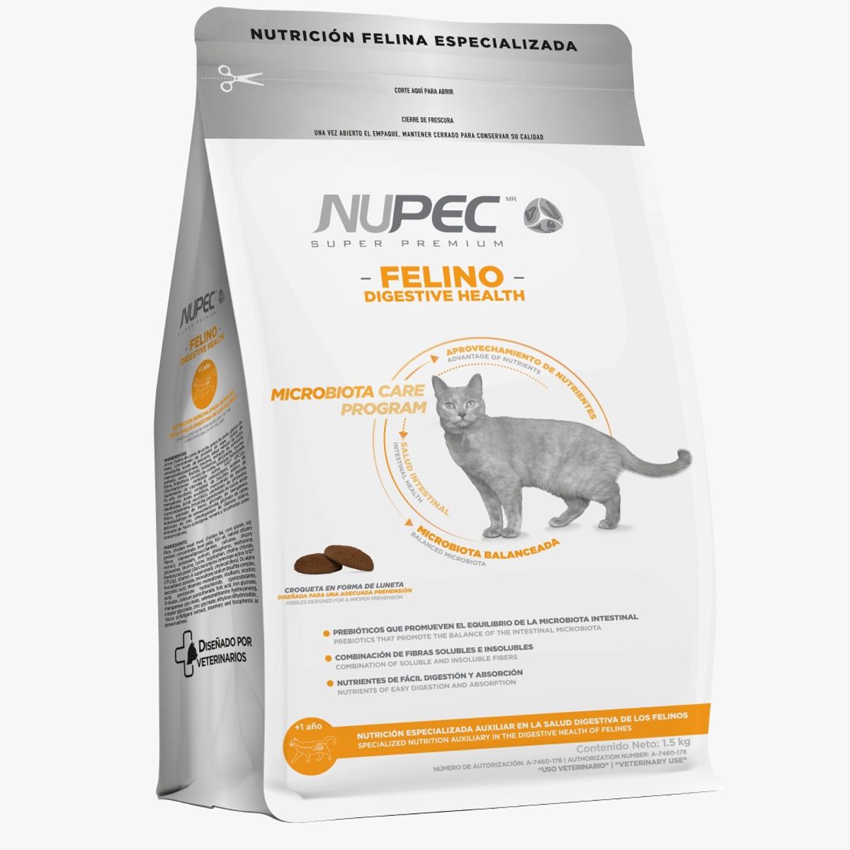 NUPEC - Alimento Nupec Felino Digestive Health 1500g