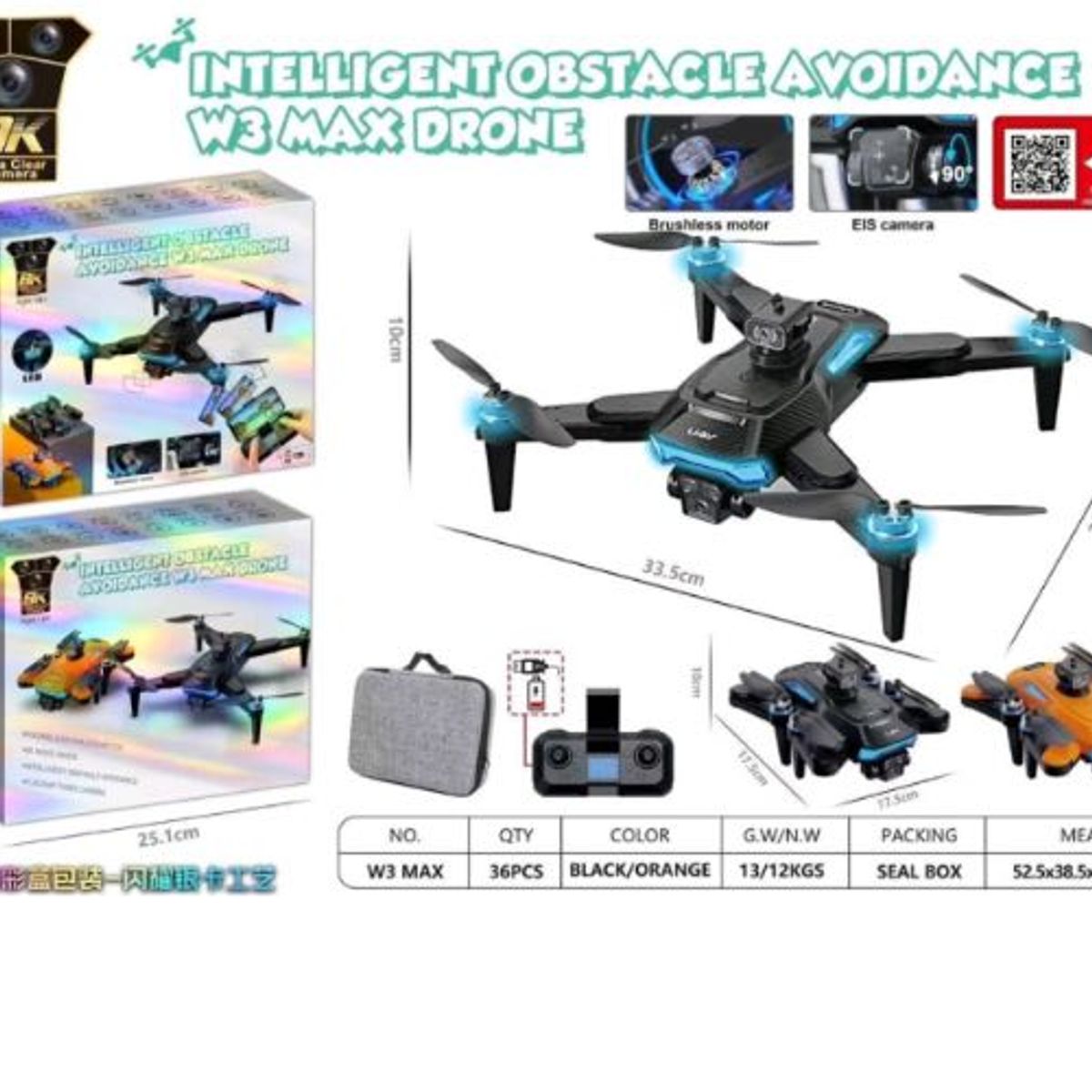 GENERICO - Drone W3 max PARA CASA