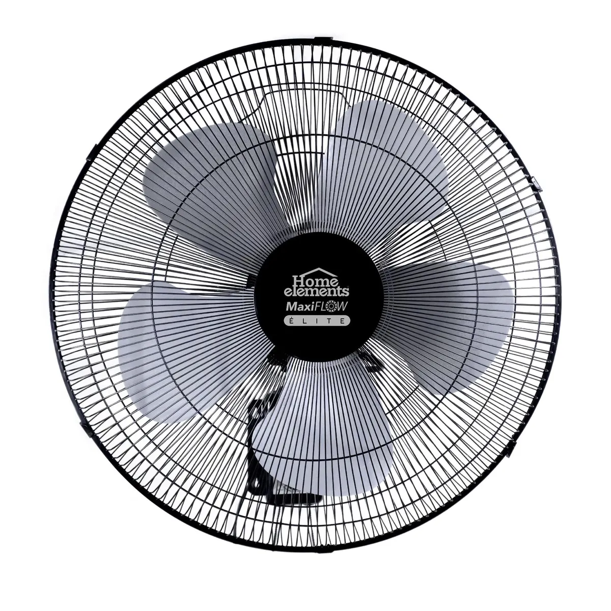 HOME ELEMENTS - VENTILADOR PARED 20" NEGRO 5 ASPAS