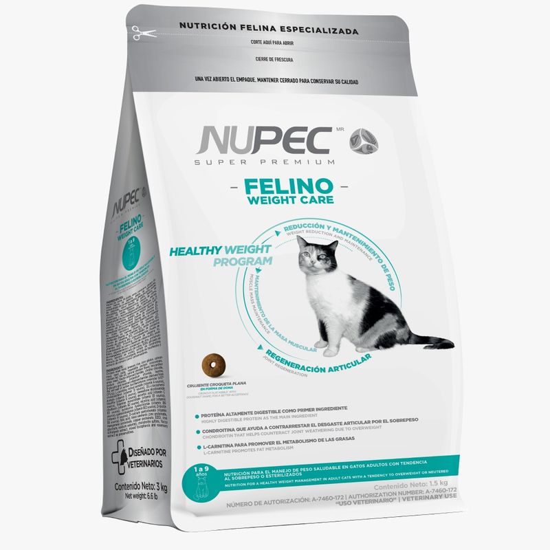 NUPEC - Alimento Nupec Felino Weight Care 1500g